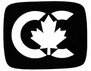 Closed Captioning symbol with a maple leaf